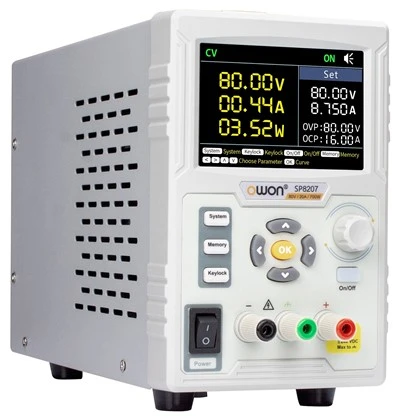 SP8000 High Power -sarjan ohjelmoitava tasavirtalähde