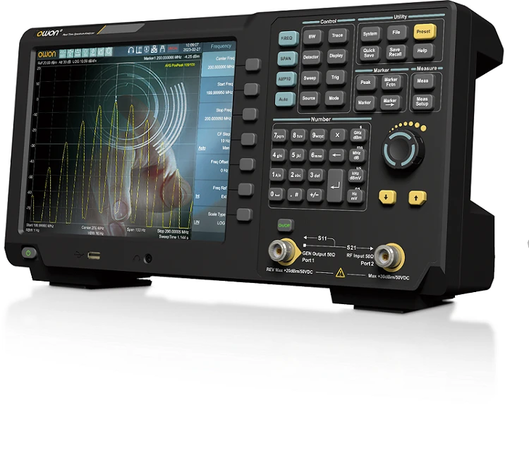 XSA3000-R-sarjan reaaliaikainen spektrianalysaattori